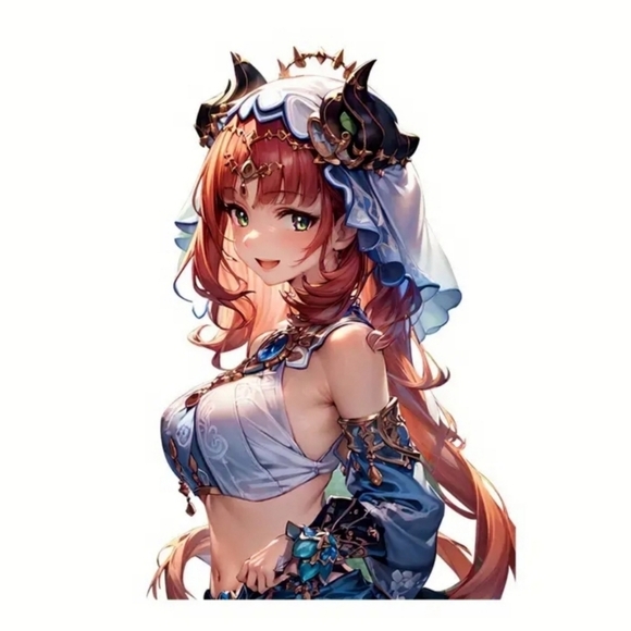 Sticker – Genshin Impact – Nilou Wearing A Festive Outfit – Waterproof – 3/$20 - Picture 3 of 7